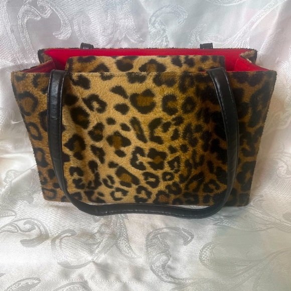 Kate Spade Vintage, leopard print, handbag. - Picture 16 of 16